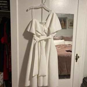 White ASOS “Prom Dress”